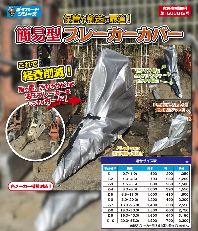 簡易型ブレーカーカバー